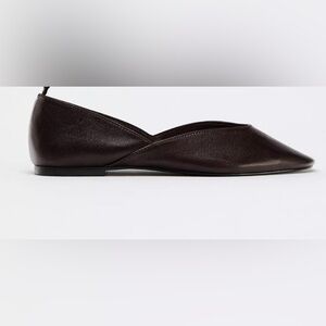 Zara Chocolate Brown Women's Flats